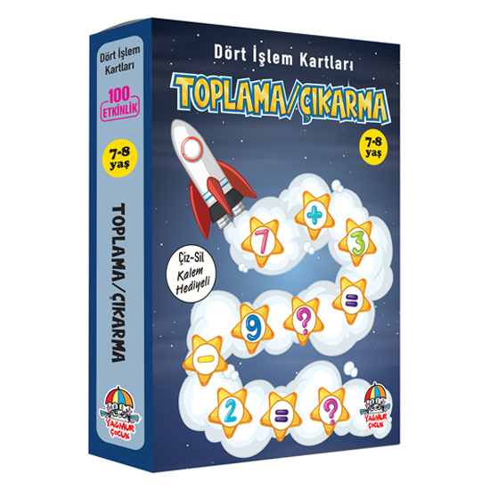 DÖRT İŞLEM KARTLARI / TOPLAMA- ÇIKARMA 7-8 YAŞ