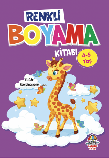 RENKLİ BOYAMA KİTABI (4-5 yaş)